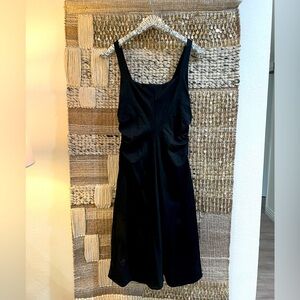 🖤🐈‍⬛ NWT Maeve Anthropologie black knit midi dress sz S 🐈‍⬛🖤